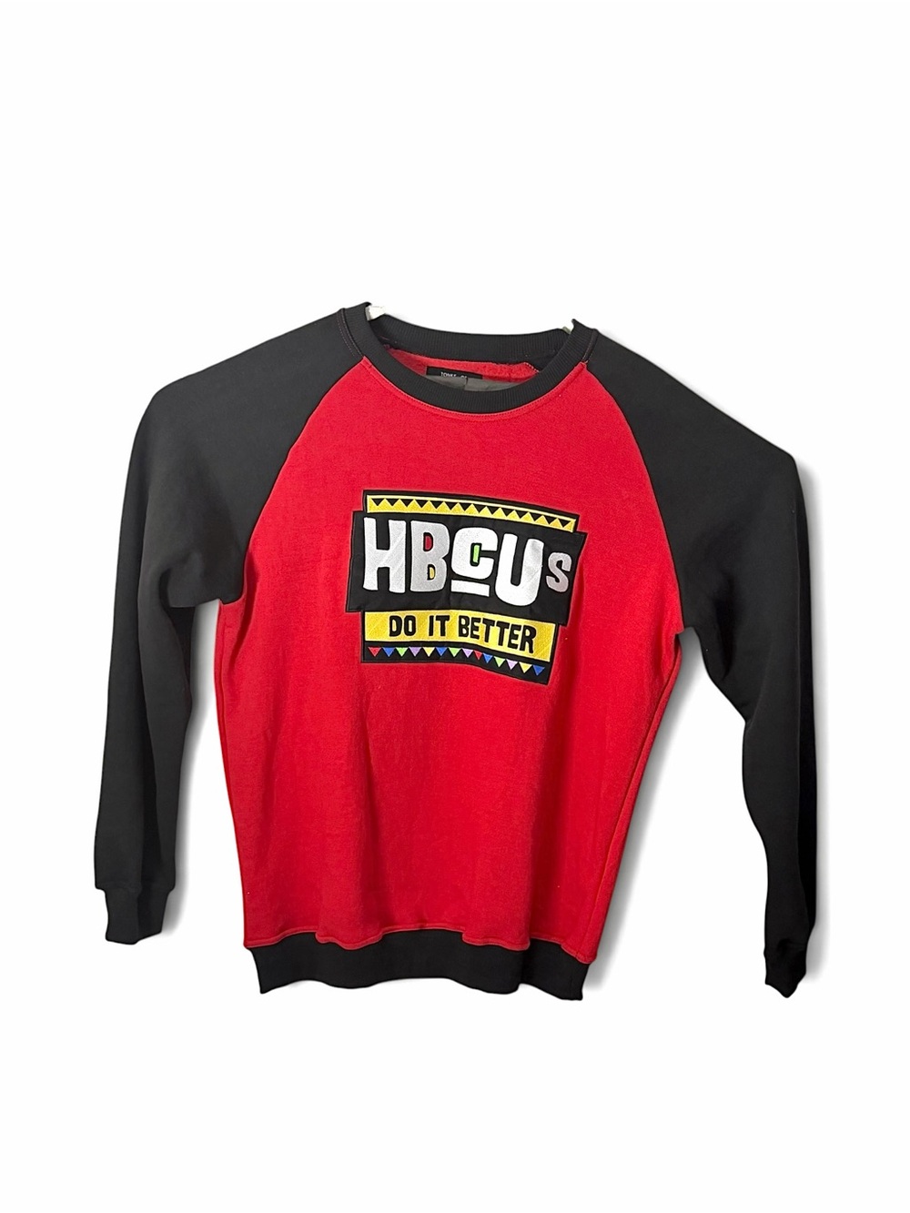 Vintage HBCU “Do It Better” Embroidered Crewneck Sweatshirt Size XL New